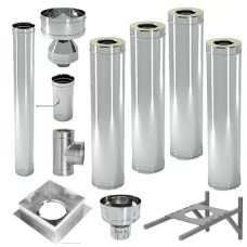 Комплект утепленого димоходу для котла Candle Ø160 мм